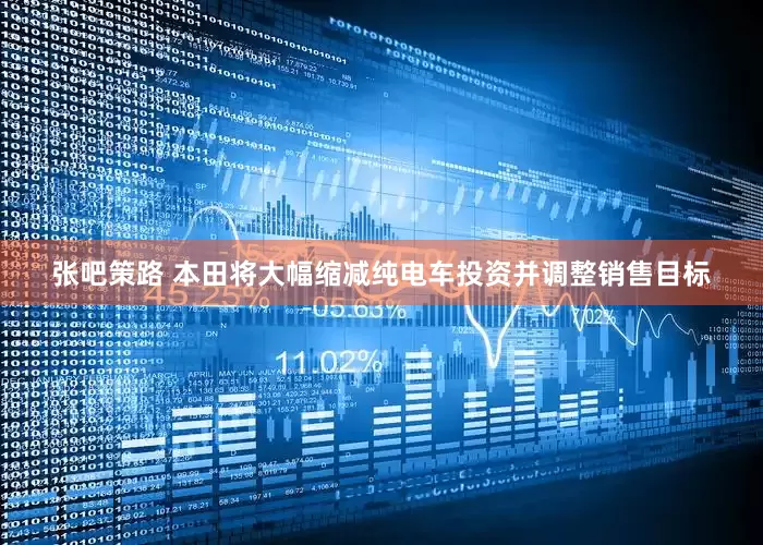 张吧策路 本田将大幅缩减纯电车投资并调整销售目标